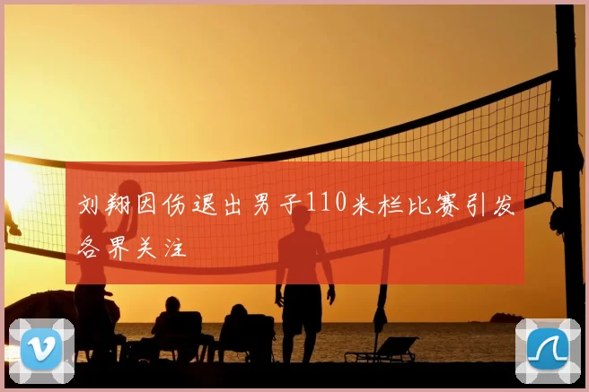 刘翔因伤退出男子110米栏比赛引发各界关注